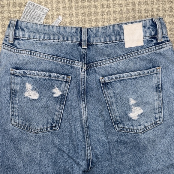 Zara high waisted multi-button jeans - Picture 8 of 14